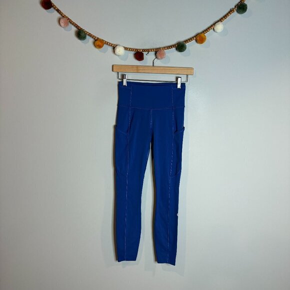 Lululemon Fast & Free 7/8 Tight II *Nulux 25" Psychic - Picture 2 of 7